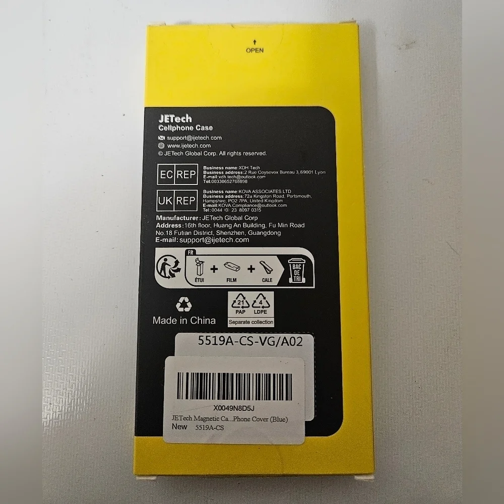 JETech Magnetic Iphone 15 Pro Max Dark Blue Phone Case!